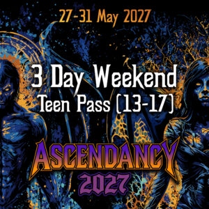Ascendancy Festival 2027 - 3 Day Weekend Pass (Teens 13-17yrs)