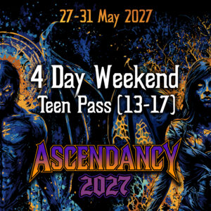 Ascendancy Festival 2027 - 4 Day Weekend Pass (Teen 13-17yrs)